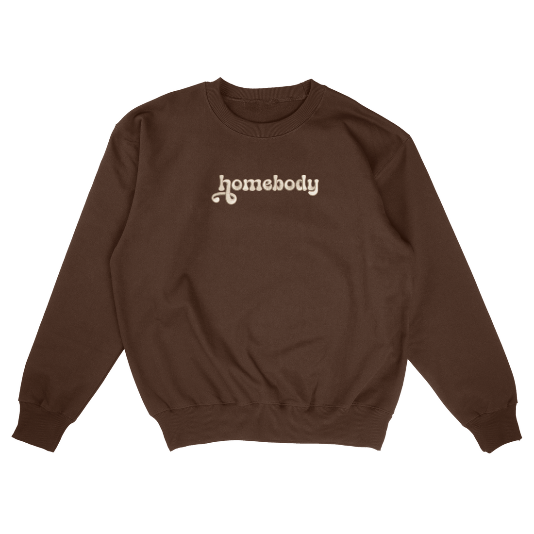Homebody - Brown Crewneck